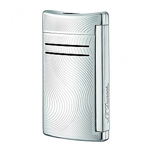 S.T. Dupont MaxiJet Pure Chrome Torch Flame Feuerzeug