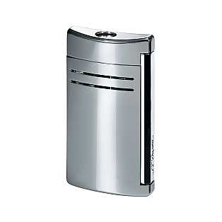 S.T. Dupont MaxiJet Silver Gloss Torch Flame Lighter