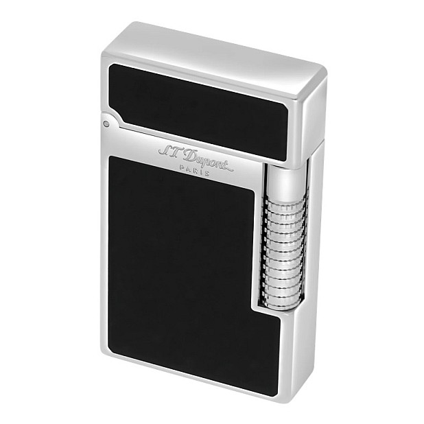 S.T. Dupont Ligne 2 Le Grand Black Lacquer & Palladium Lighter Encendedor