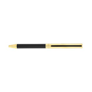 S.T. Dupont Classique Black Yellow Gold Kugelschreiber