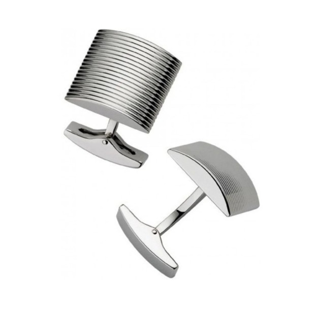 S.T. Dupont Ribbed Gold Gemelos 51740