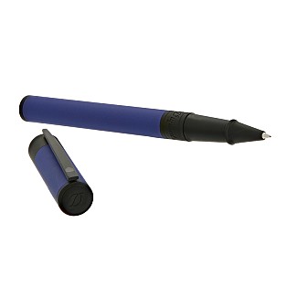 S.T. Dupont D-Initial Velvet Ocean Blue & Black Rollerball