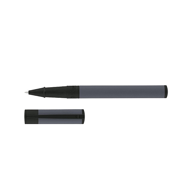 S.T. Dupont D-Initial Velvet Lilac & Black Roller 262001