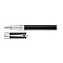 S.T. Dupont D-Initial Black & Chrome Rollerball