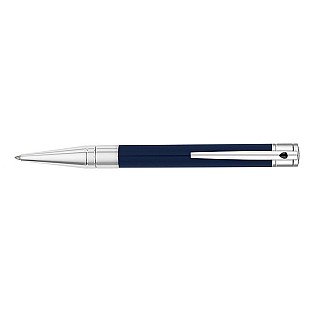 S.T. Dupont D-Initial Matte Blue Ballpoint