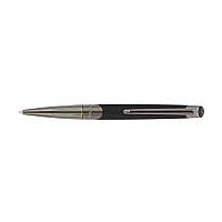 Stylo S.T. Dupont Défi Calandre Plaqué Platine - Stylo Bille/roller Rare, Occasion Avec Recharge
