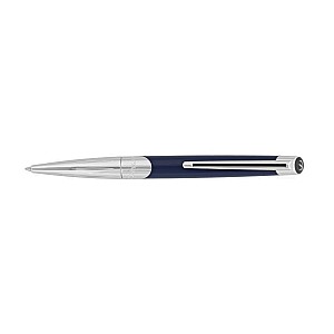 S.T. Dupont Défi Millennium Silver and Blue Ballpoint