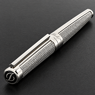 S.T. Dupont Défi Grille Palladium Fountain pen