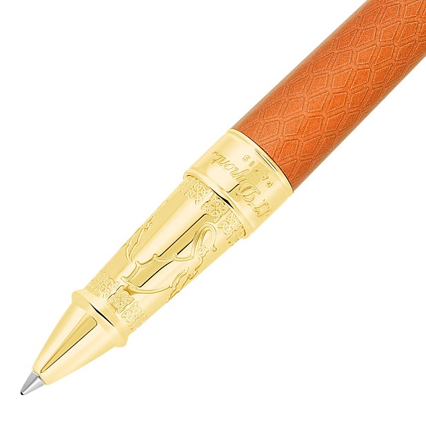 S.T. Dupont Line D Eternity Game of Thrones Fire Orange Rollerball 422037L