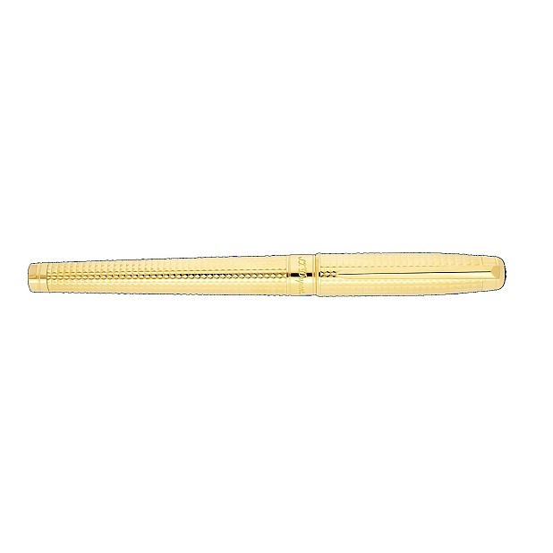 S.T. Dupont Line D Eternity Goldsmith Diamond Tip Gold Large Plumo Estilográfica 420015L