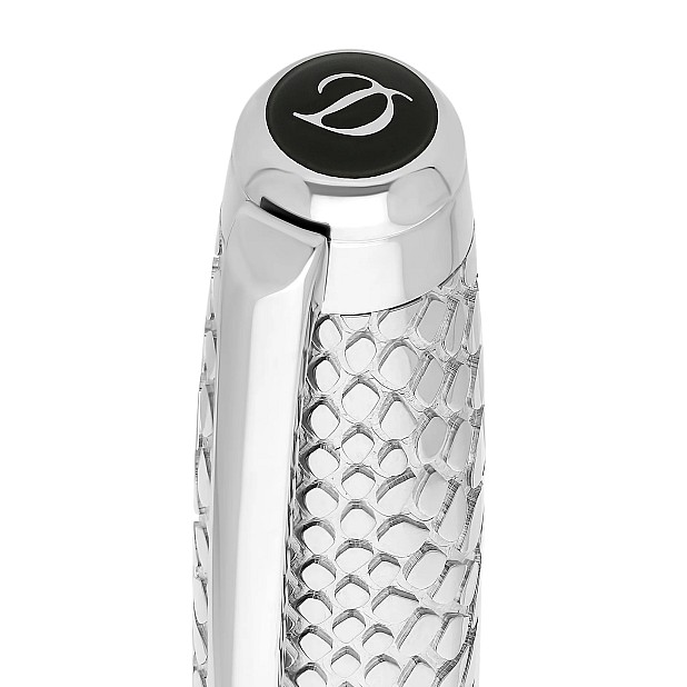 S.T. Dupont Line D Eternity Snake Skin Green Large Stylo plume 420078L