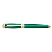 S.T. Dupont Line D Large Firehead  Guilloche Emerald Rollerball