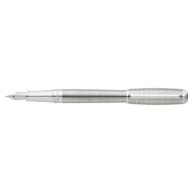 S.T. Dupont Line D Brushed Palladium Caneta de Tinta Permanente 410607