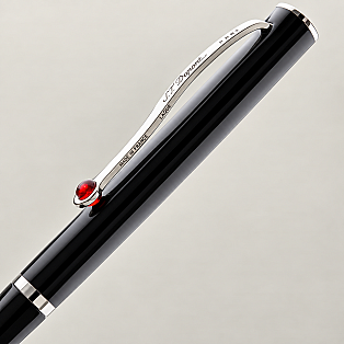 S.T. Dupont Mon Dupont Karl Lagerfeld Black Lacquer Ballpoint