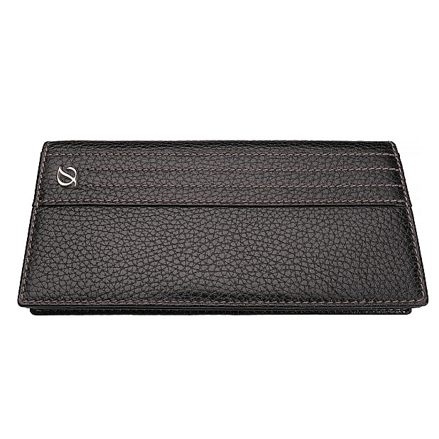 Cartera de piel negra S.T. Dupont Defi (7 tarjetas de crédito) 99904