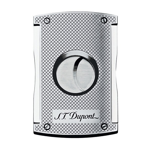 S.T. Dupont MaxiJet Chrome Grid Cigar Cutter 3257