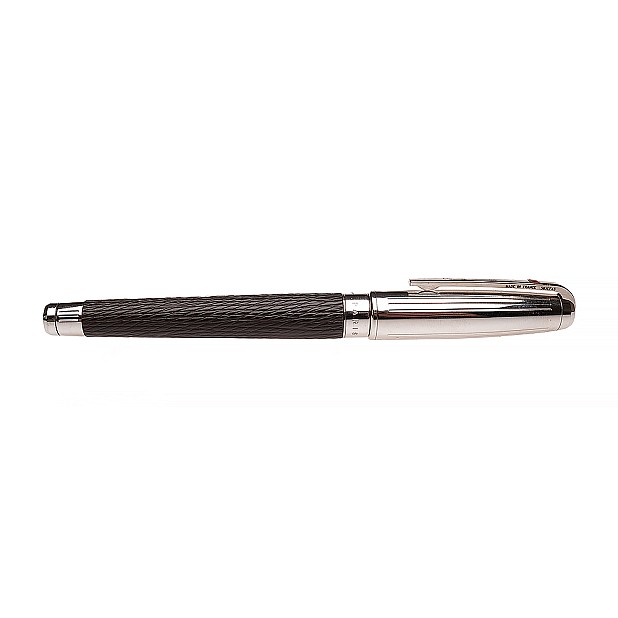 S.T. Dupont Olympio Rollerball aus braunem Leder 482850