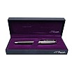 S.T. Dupont Olympio Rollerball aus braunem Leder 482850