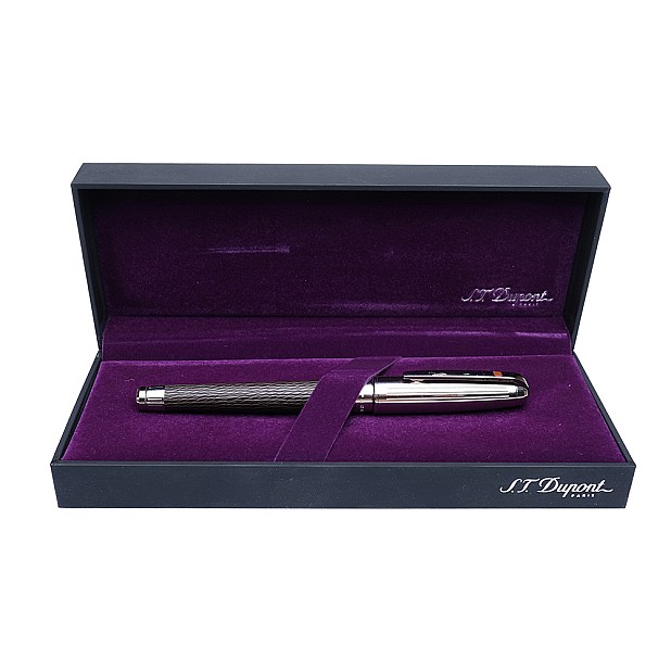 S.T. Dupont Olympio Rollerball aus braunem Leder 482850