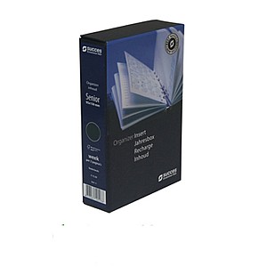 Succes Refill 2026 Senior White - Week on 2 pages