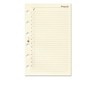 Succes Vulling A5 Crème To Do Lijst