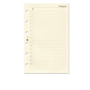 Succes Vulling A5 Crème To Do Lijst Succes Vulling A5 Crème To Do Lijst