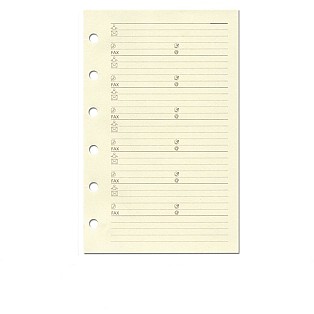 Succes Refill Junior Cream Address Notepaper Succes Refill Junior Cream Address Notepaper