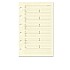 Succes Refill Junior Cream Address Notepaper