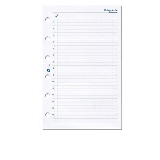 Succes Refill Mini White To Do List Succes Refill Mini White To Do List