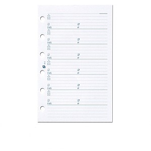 Succes Refill Mini White Address Notepaper