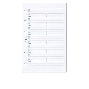 Succes Refill Senior White Address Notepaper