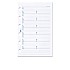 Succes Refill Senior White Address Notepaper