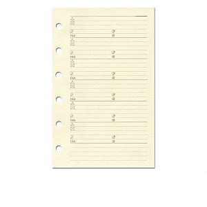 Succes Refill Senior Cream Address Notepaper