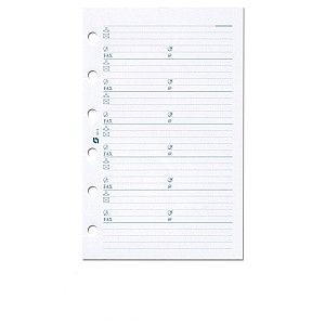 Succes Refill Standard White Address Notepaper