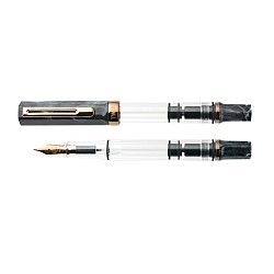 TWSBI Eco Black Marble with Bronze Fountain pen