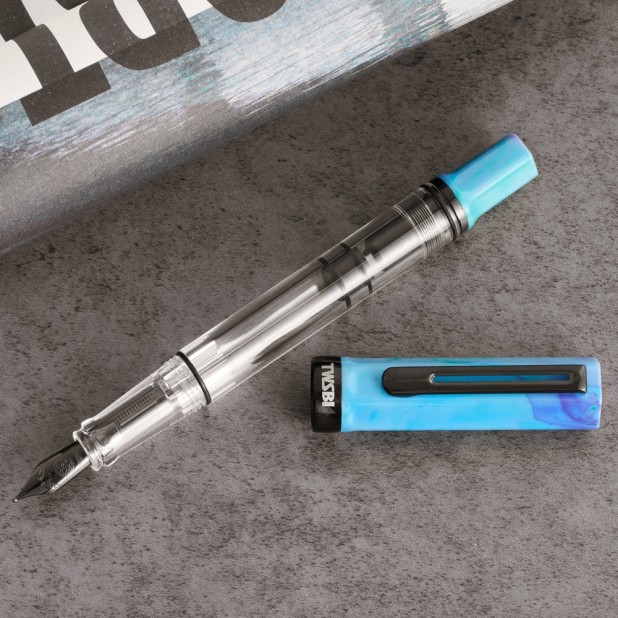 TWSBI Eco Cosmos Blue with Onyx Plumo Estilográfica