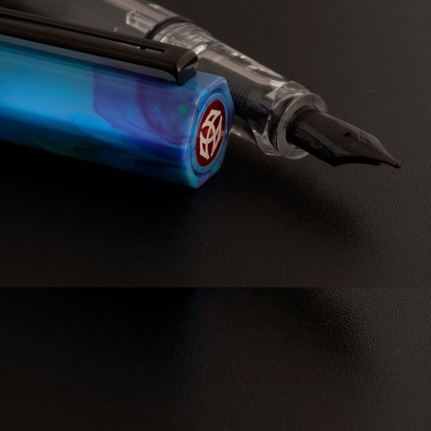TWSBI Eco Cosmos Blue with Onyx Plumo Estilográfica