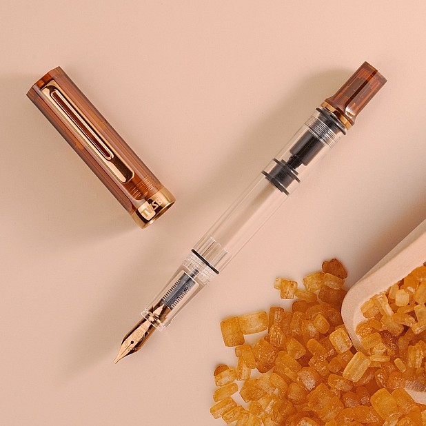 TWSBI Eco Rootbeer with Bronze Stylo Plume