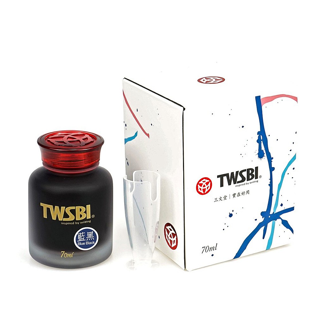 TWSBI 70ml Ink Bottle - BlueBlack