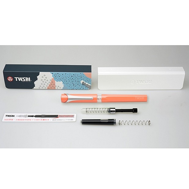 TWSBI Swipe Salmon Reservoarpenna