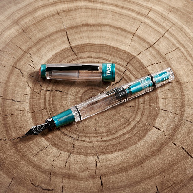 TWSBI Diamond 580 AL R Caribbean with Onyx Plumo Estilográfica