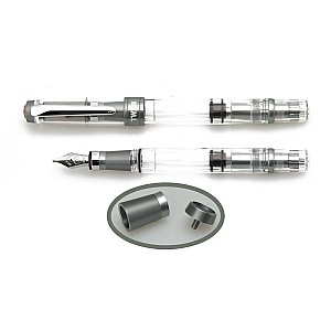 TWSBI Diamond 580 AL R Nickel Gray Fountain pen
