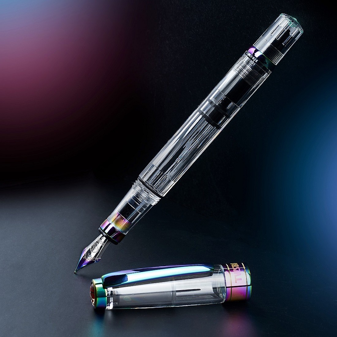 TWSBI Diamond 580 Clear Demonstrator Fountain Pen 