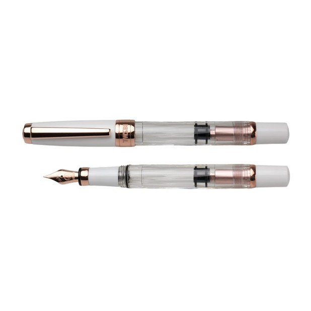 TWSBI Diamond 580 RGT II White Plumo Estilográfica