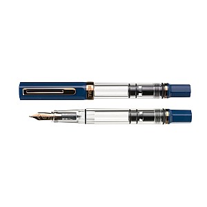 TWSBI Eco Indigo Blue with Bronze Fountain pen
