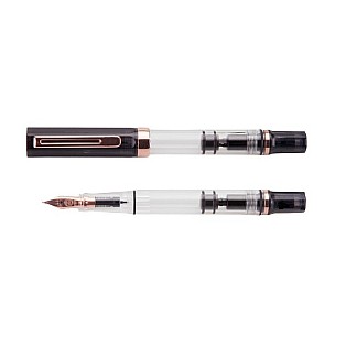 TWSBI Eco Smoke Rose Gold RGT Caneta de Tinta Permanente