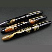 Taccia Kuro-Maki-e Urushi Sayomatsu Fountain pen
