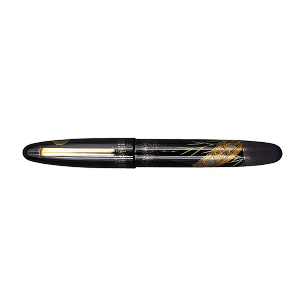 Taccia Kuro-Maki-e Urushi Tsukuyobune Pluma estilográfica