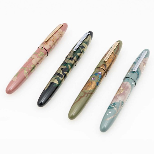 Taccia Mizu-ki Maki-e Urushi Kanshakuyaku Fountain pen