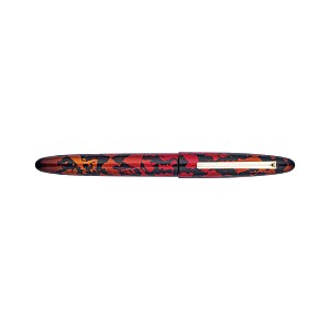 Taccia The Pitch Black Universe Blaze Fountain pen